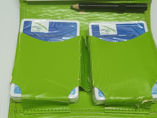 Carta da gioco saudita, Flynas Airlines 2 mazzi sigillati con custodia originale - Foto 8 di 13