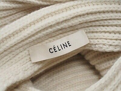 Celine Phoebe Philo 2 3BX8 6806 Knot Knit Sweater Tops Ivory Celine Phoebe Philo 2 3BX8 6806 Knot Knit Sweater Tops Ivory