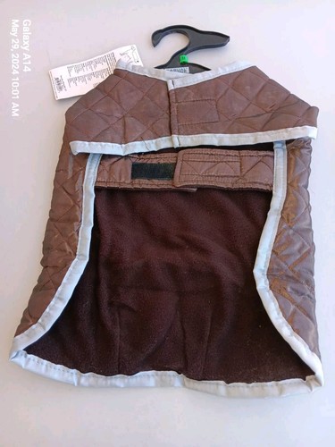 Casual Canine Quilted Dog Coat Medium Puppy Pet Clothes - Picture 3 of 12