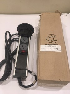 Mockett Pcs34 Kitchen Power Grommet W Aluminum Trim Ring Lab