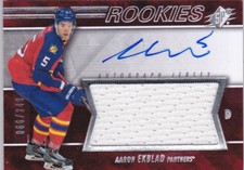 14-15 SPX Aaron Ekblad /249 Auto Jersey Rookie Panthers 2014