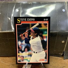 1991 Score Baseball #269 Steve Lyons