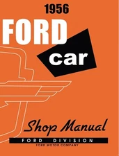 1956 Ford Cars & Ford Thunderbird Shop Manual