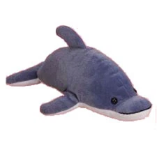 TY Pillow Pal - GLIDE the Dolphin (14 inch) - MWMTs Stuffed Baby Toy