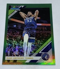 2019-20 Donruss Complete Players Green Flood Karl-Anthony Towns Timberwolves