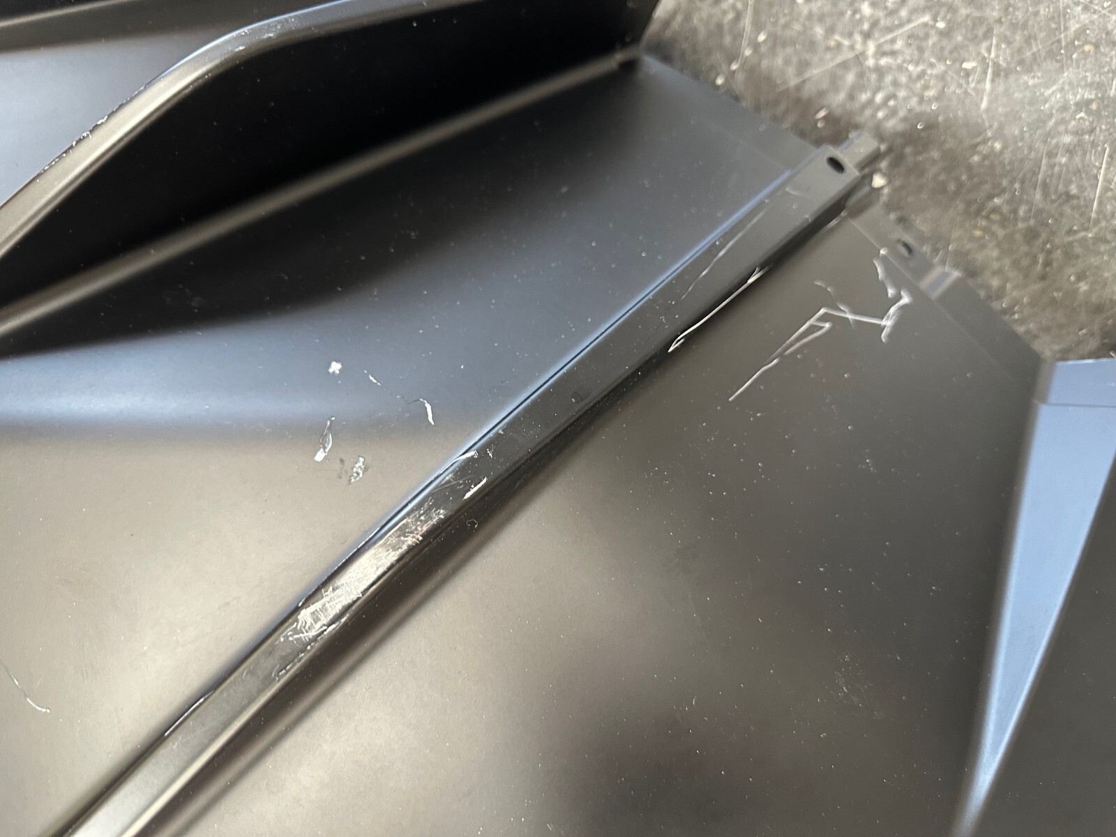 Lamborghini Aventador Rear Bumper Cover w/Valance, Used P/N 470807301F