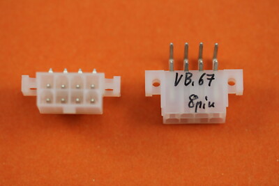 VB-67 Molex Mini Fit Jr Buchse Kontakte 8 pol Winkel 90° 8pin mänlich Buchse 5x