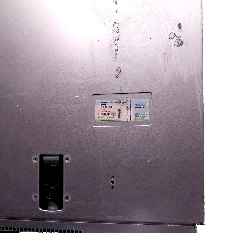 Dell PowerEdge R805 2x AMD 4C Opteron 2350 24GB RAM 2x 160GB HDD 2U Rack Server - Image 3 of 3