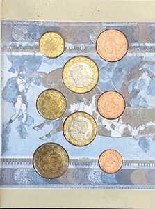 Monnaie Euro 1 Centime A 2 Euros 04 Crete Prototype Essai Non Officiel Proof Ebay