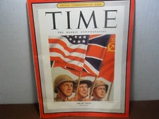 TIME NEWS MAGAZINE MAY 14, 1945 SPECIAL COMMEMORATIVE ISSUE