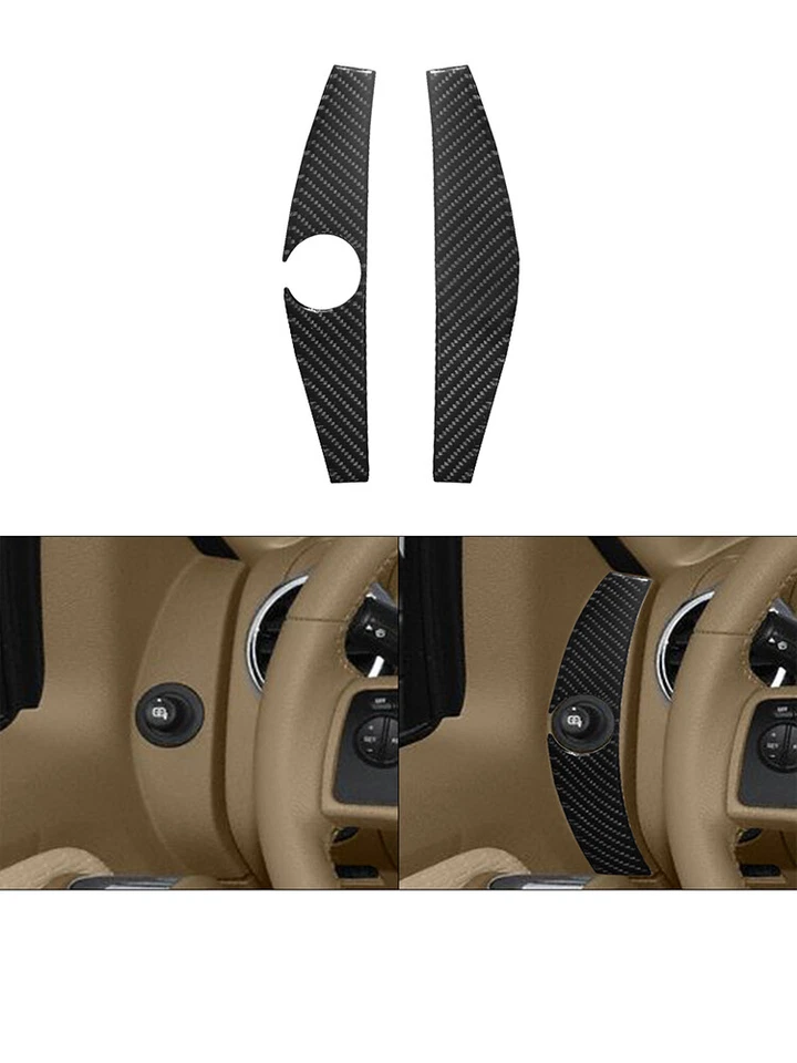 Juego completo de cubierta interior de fibra de carbono para Ford Explorer Sport Trac 2008-2010 Foto 3 de 4