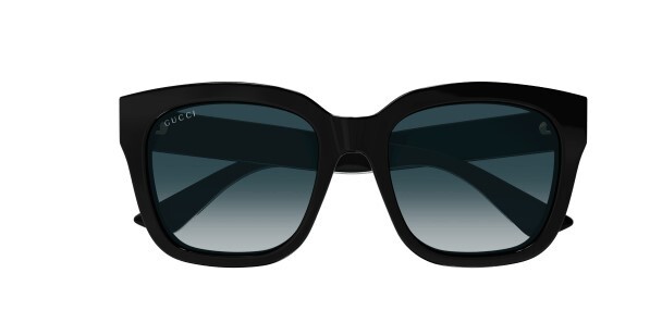 Gucci GG1338SK 003 Black/Grey Square Women's Sunglasses | eBay