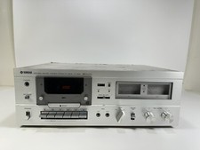 Vintage 1970s Yamaha TC-520  Cassette Tape Deck  Power On / Need Belt / READ