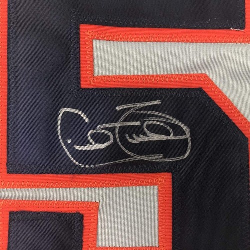 Autographed/Signed CECIL FIELDER Detroit Grey Baseball Jersey JSA COA Auto - Picture 3 of 4