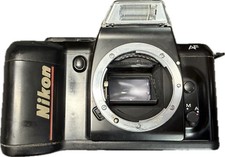 Nikon N4004 AF 35mm Film SLR Camera Body Only F-Mount Black *READ* parts/repair
