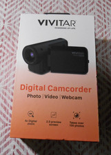 NEW 2025 Vivitar HD Digital Camcorder DVR Model E503 Photo/Video/Webcam