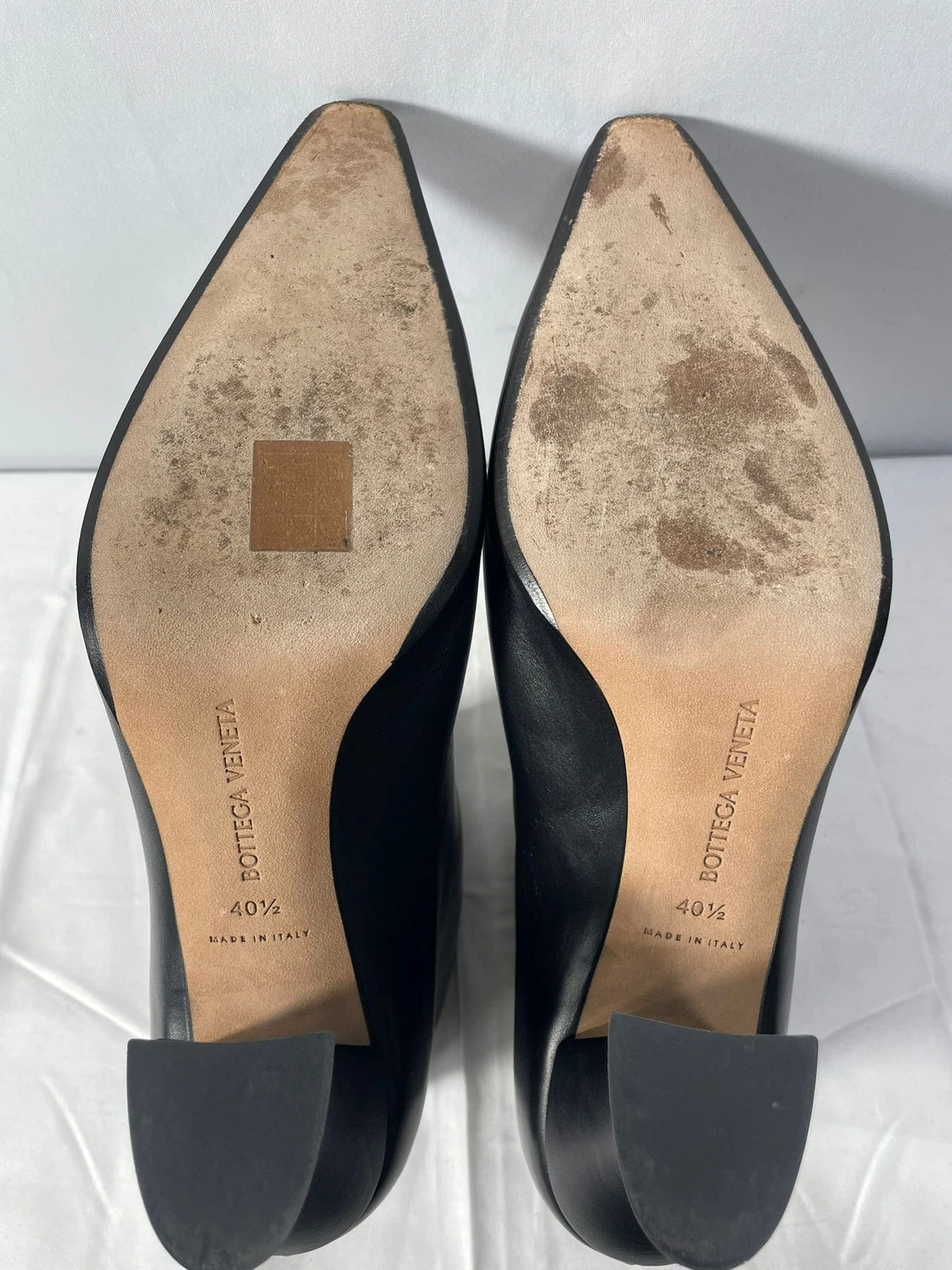 Stivaletti Bottega Veneta Cloud in pelle di vitello donna neri taglia 40 5