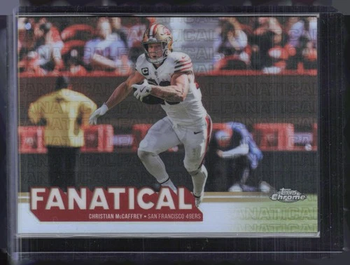 2025 Topps Chrome Christian McCaffrey Base (RAW)