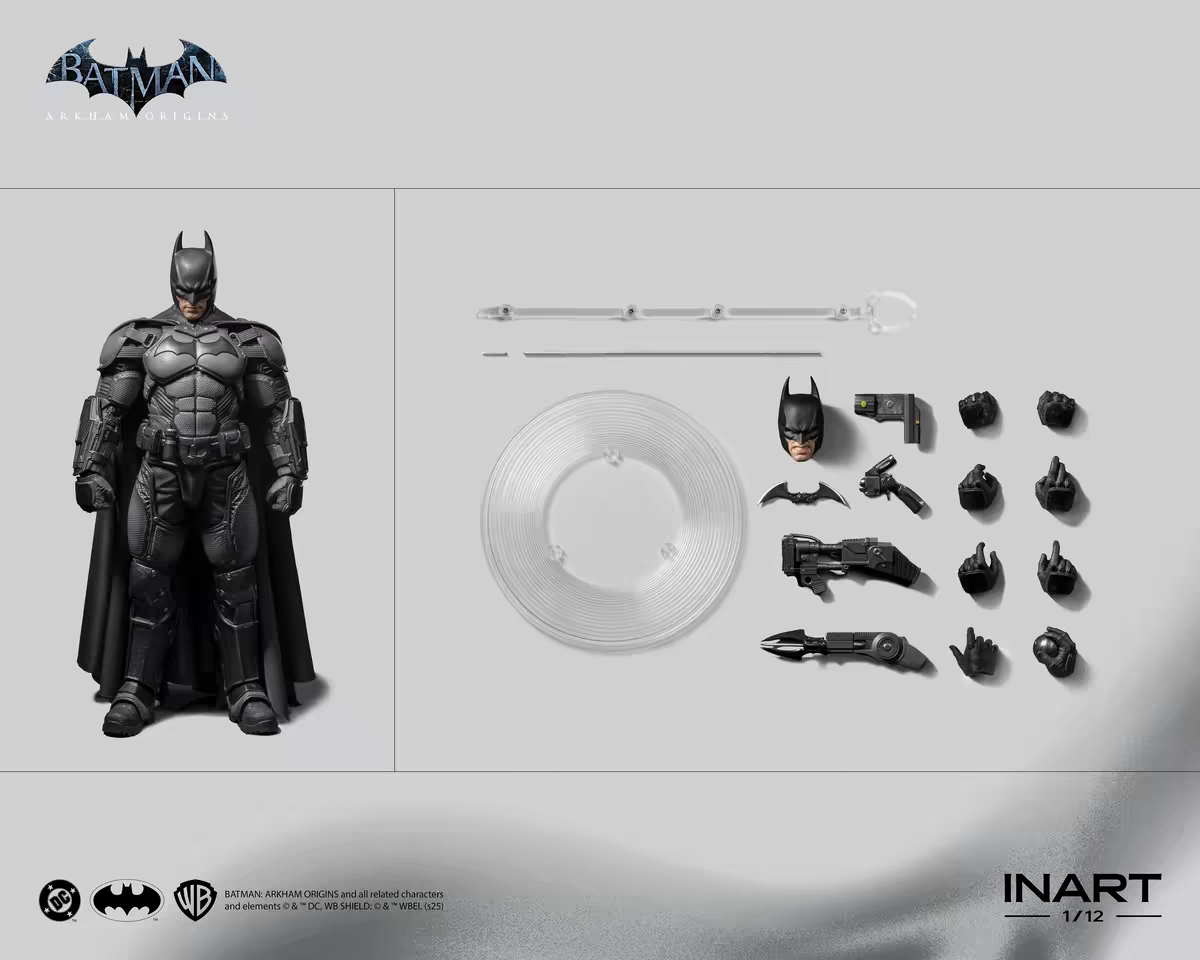 INART Batman: Arkham Origins 1/12 Action Figure G0003 In Stock | eBay