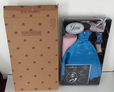 Gene Marshall 16'' Doll Fashion BLUE EVENING 96409 Ashton Drake with Shipper Box