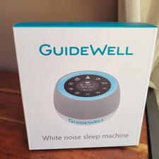 White Noice Sleep Machine Speaker From Guide Well New in Box round