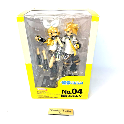 VOLKS Moekore plus Kagamine Rin, Kagamine Len No.04 Figure Japan