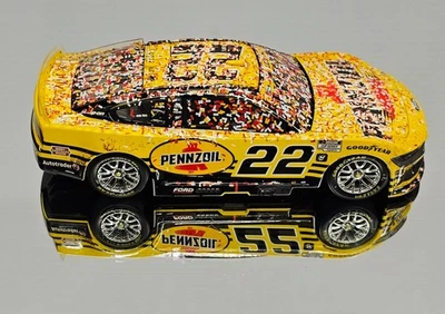 JOEY LOGANO 2024 LAS VEGAS WIN RACED VERSION PENNZOIL 1/24 ARC DIECAST - Picture 3 of 18