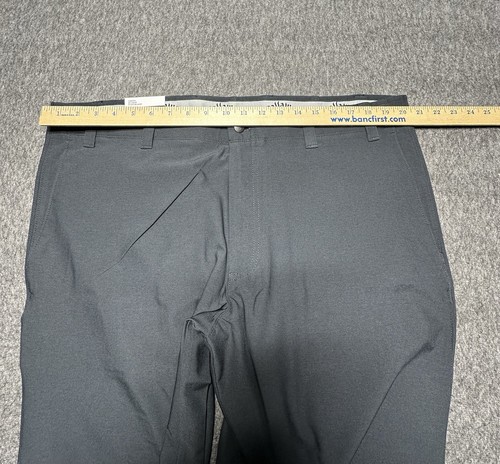 Callaway Golf Shorts Mens 40 Caviar Black Texture Chino Flat Performance New - Picture 5 of 12