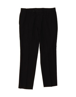 RALPH LAUREN Herren Total Comfort Slim Anzughose W38 L32 schwarz CY05