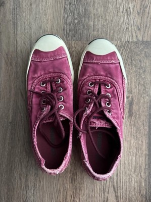 Converse Jack Purcell  Sneakers - Rare Magenta Red  - Women s 8.5/ Men s 6.5