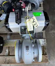ARGUS 4" 150 RF FP BALL VALVE MODEL FK76M V27 W MOD S250S09 AUTOMAX ACTUATOR