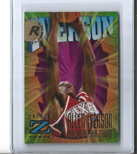 1997 Skybox Z Force Basketball Card #51 Allen Iverson MINT-GEM RC Rookie. rookie card picture