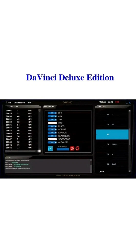 Davinci software 1.34 Deluxe 2025 Best Selle - Immagine 2 di 3