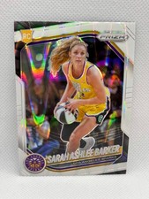 2025 Panini Prizm WNBA White Seismic Prizm #31 Sarah Ashlee Barker (RC)