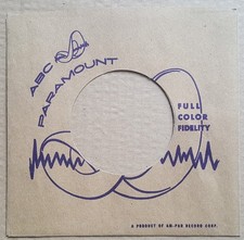 ABC PARAMOUNT USA REPRODUCTION RECORD SLEEVE PACK OF 10