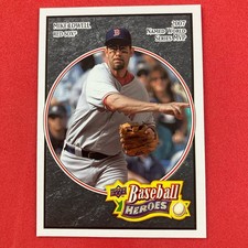 Mike Lowell 2008 Upper Deck Baseball Heroes Black #19 MLB Boston Red Sox