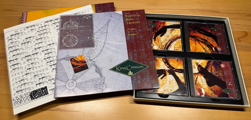 King Crimson – Frame By Frame (The Essential King Crimson) | 4 CD Box Set - Bild 3 von 4