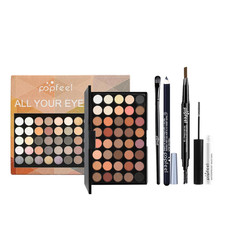 All-In-One Augen Makeup Set, Komplettes Make-Up-Set Mit 40 Farben Lidschatten Pa