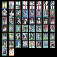 Huge Premium Donruss Parallel Color Lot - 50 MLB Baseball Cards - Bulk | Dealer