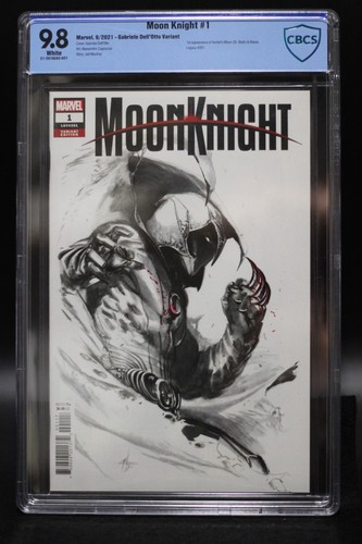 Moon Knight (2021) #1 Gabriele Dell'Otto Variant Cover CBCS 9.8 White Pages