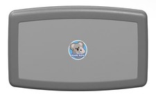 Koala Kare Surface-Mounted Horizontal Baby Changing Station,Model KB300-01 Grey 
