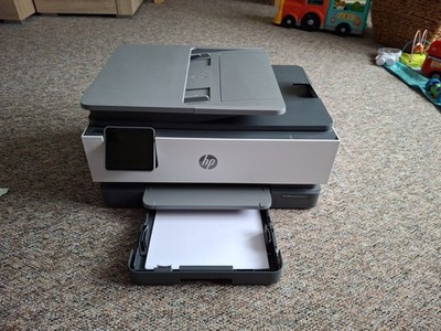 HP OfficeJet Pro 8024 All-in-One Multifunktionsdrucker, Weiß/Grau