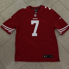 Nike Colin Kaepernick 7 San Francisco 49ers NFL On Field Red Jersey Men Large
