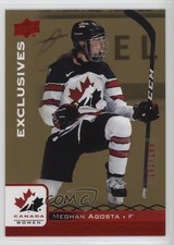 2017 Upper Deck Team Canada Juniors Exclusives Red 191/199 Meghan Agosta #33 r4d