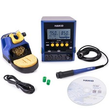 Hakko FX972-010 Dual Port Soldering Station with Handpiece No Tips 