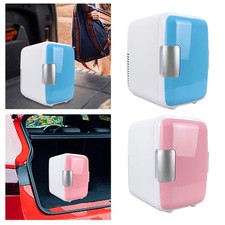 Voiture mini réfrigérateur compact 12v avec poignée de transport 4 litres