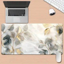 40*90cmXXL Extra Large Gaming & Office Desk Mat - Extra Wide Mouse Pad with Non-