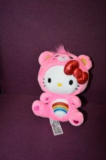 Hello Kitty and Friends x Care Bears 8" Hello Kitty Cheer Bear Soft Plush W9