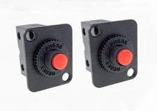  2 PACK PROCRAFT D-MR1-10A D-Plate w/ 10A Circuit Breaker / Overload Protector