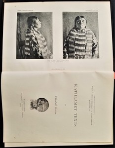 1901 antique Native American Indian KATHLAMET FOLK LURE myths tales language